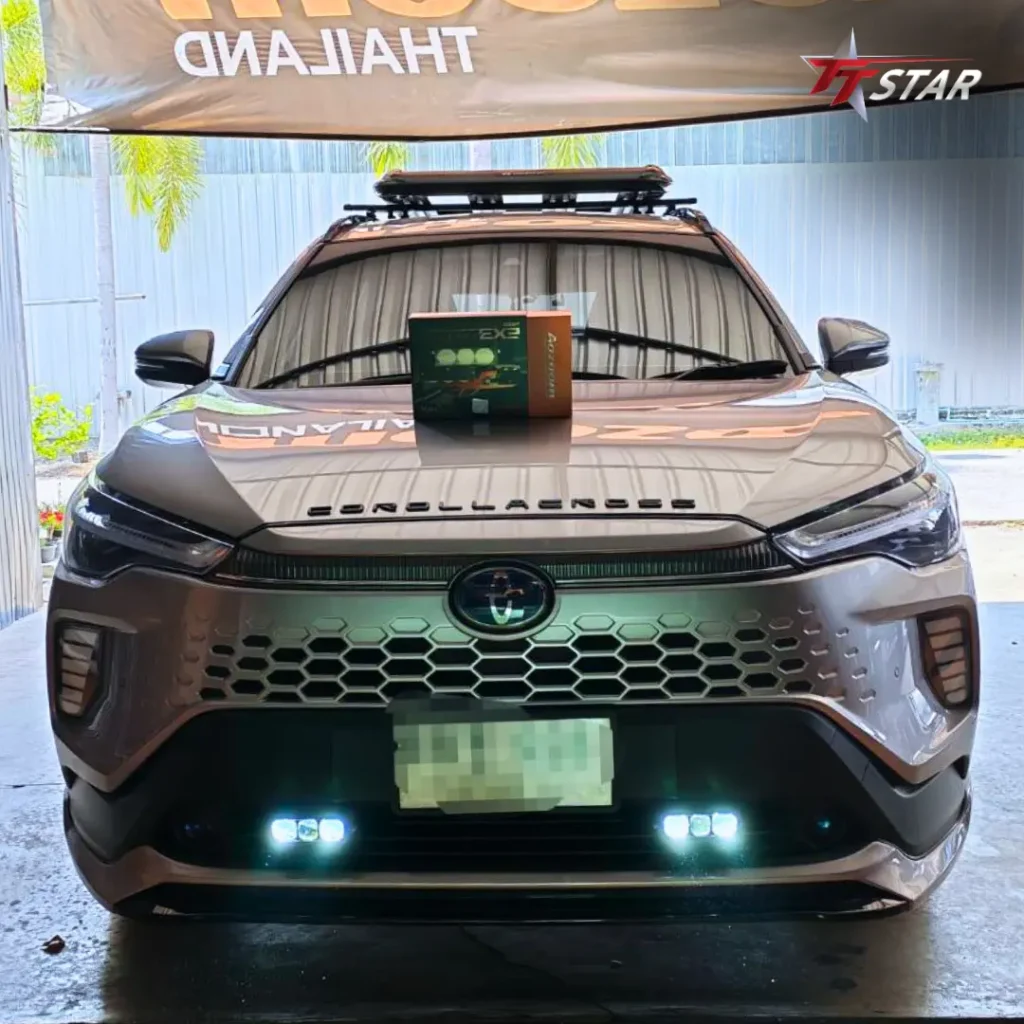 ติดตั้งไฟเสริม AOZOOM EX3 กับ รถ Toyota Cross