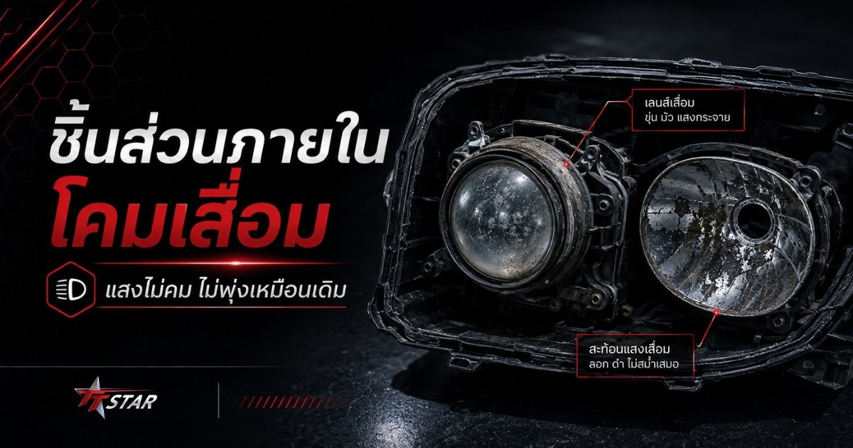 ทำไมไฟหน้ารถถึงเริ่มสว่างน้อยลง สัญญาณที่ไม่ควรมองข้าม บทความ