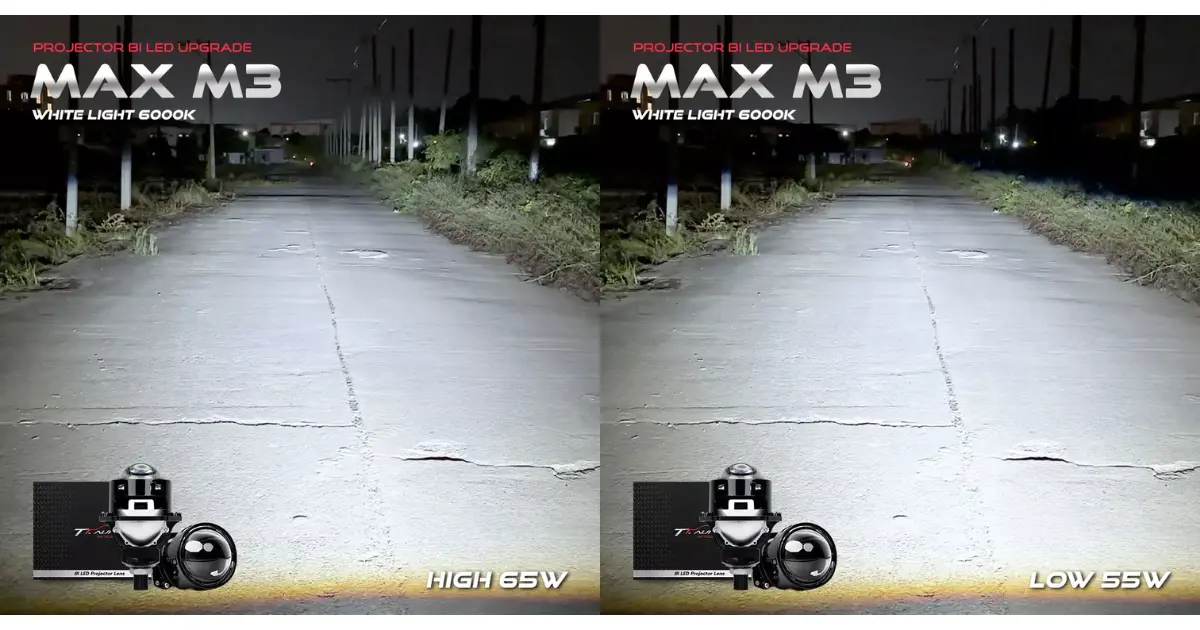 MAX M3 อาจเป็นคำตอบ_TTStar_2 ขับกลางคืนแล้วไฟเดิมเอาไม่อยู่? MAX M3 อาจเป็นคำตอบ