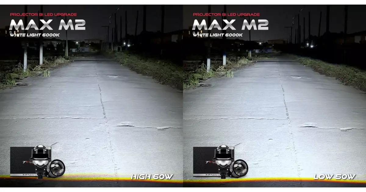 PROHD MAX M1 คุ้มไหม_ สเปก จุดเด่น และสิ่งที่ควรรู้ก่อนติดตั้ง_TTStar_2 (1) เจาะ PROHD MAX M2 ไฟต่ำกว้าง ไฟสูงไกล เหมาะกับรถแบบไหน