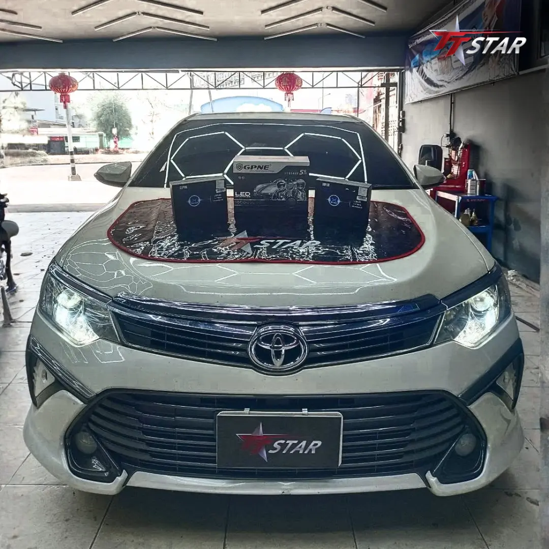 ติดตั้งไฟหน้า TOYOTA CAMRY ด้วย GPNE GP70