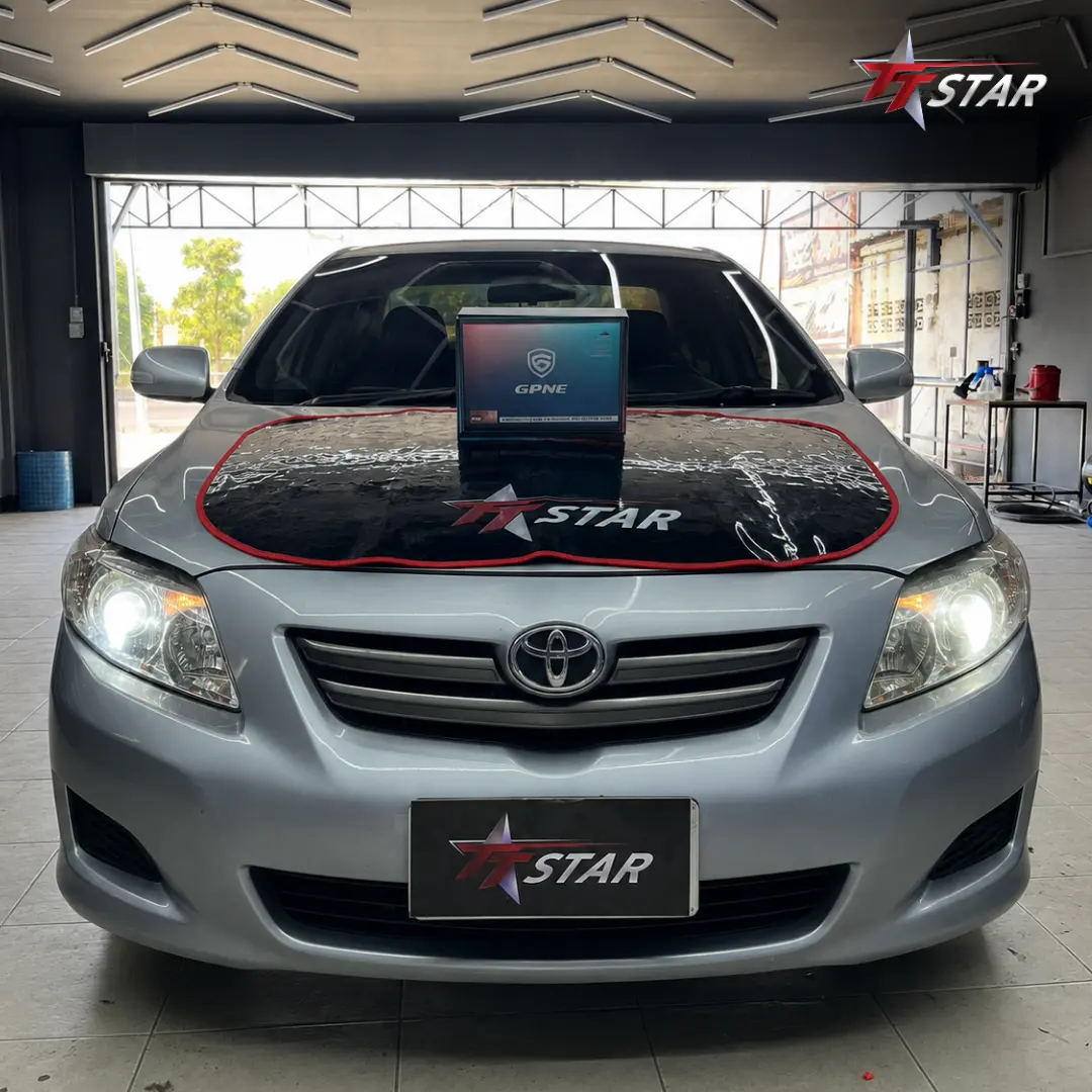 ติดตั้งไฟหน้า TOYOTA COROLLA ALTIS ด้วย GPNE GS50