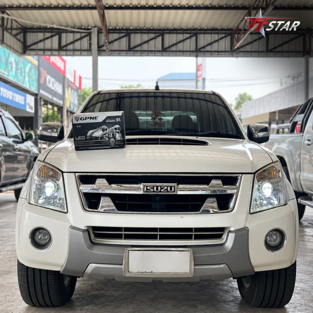 ติดตั้งไฟหน้า ISUZU D-MAX ด้วย GPNE GP70