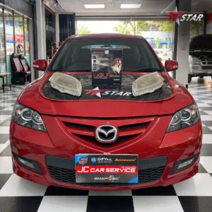ติดตั้งไฟหน้า MAZDA 3 ด้วย AOZOOM WOLF - เจซี คาร์เซอร์วิส พิษณุโลก